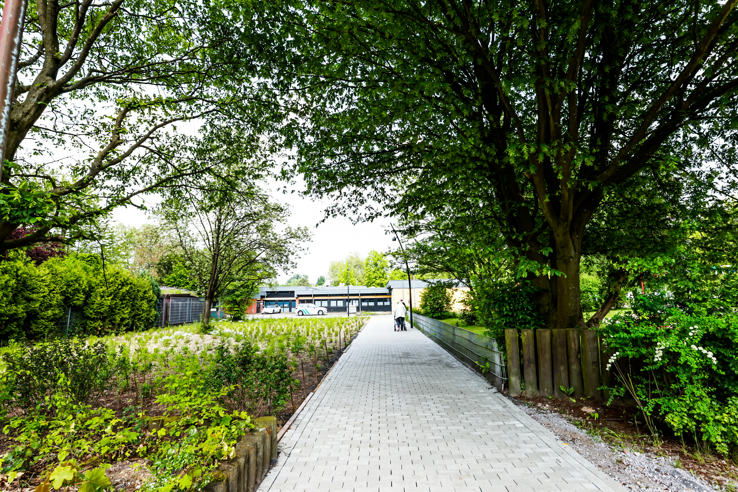 Barrierefreier Zugang zum Revierpark Nienhausen in Gelsenkirchen
